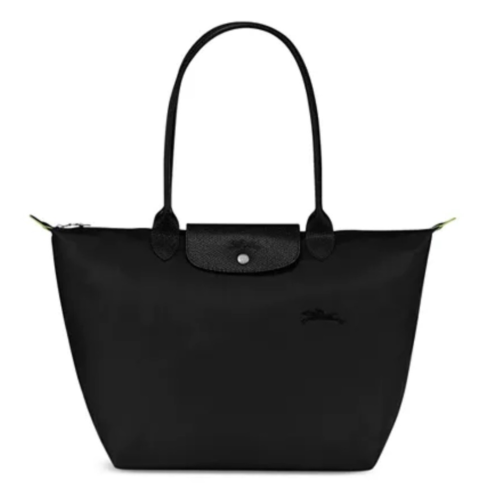 Le Pliage Black Large Nylon Tote Bag